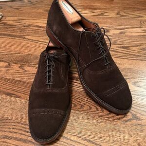Allen Edmonds- Suede Fifth Avenue- Chocolate- 10.5D